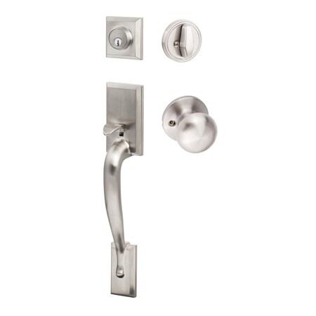 Sure-Loc Hardware Sure-Loc Hardware Madison Handleset, Durango Handleset Trim, Satin Nickel MA507-DU-RD 15